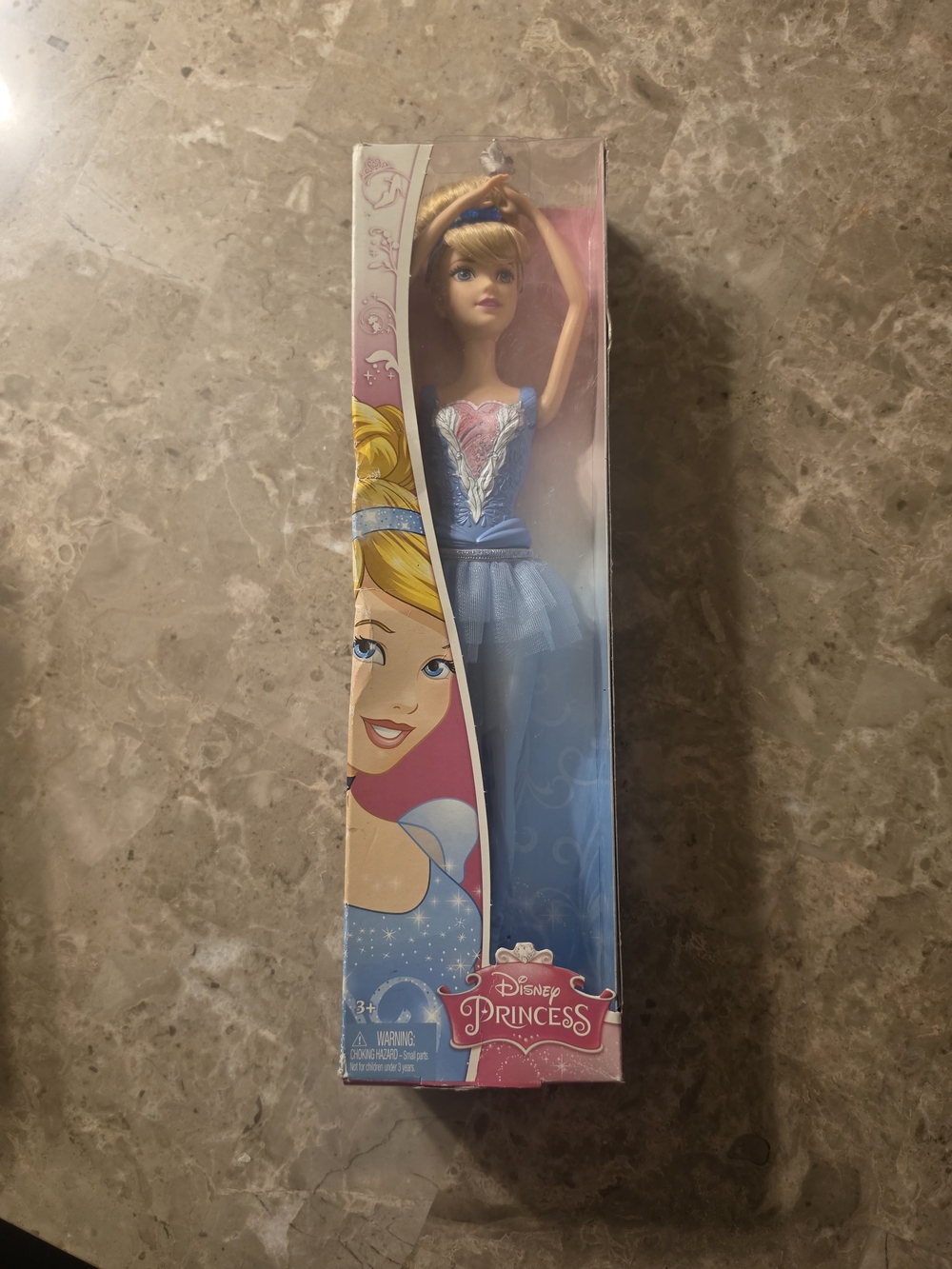 Mattel Disney Princess Ballerina Cinderela Doll New In Box